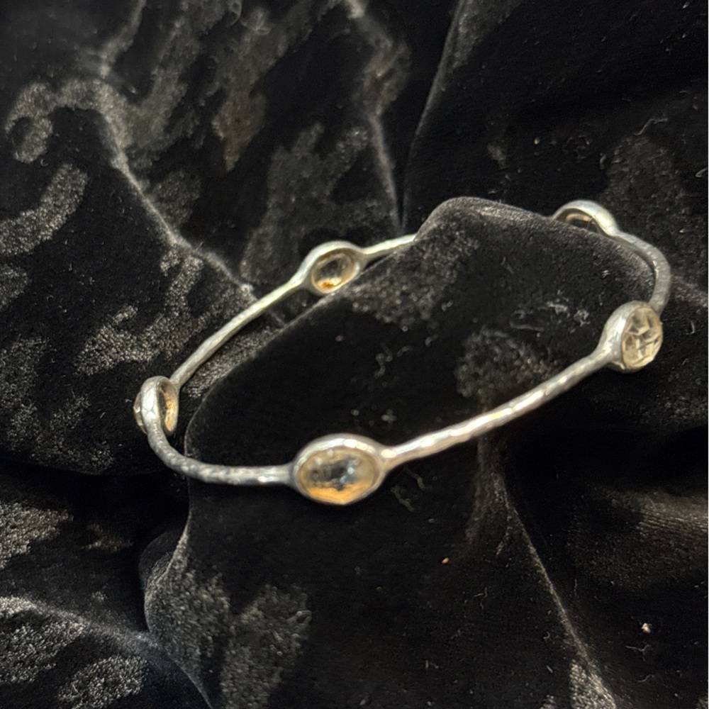 ADDITIONAL CLOSET CLEAR OUT! Beautiful Ippolita Rock Candy Sterling Bangle!
